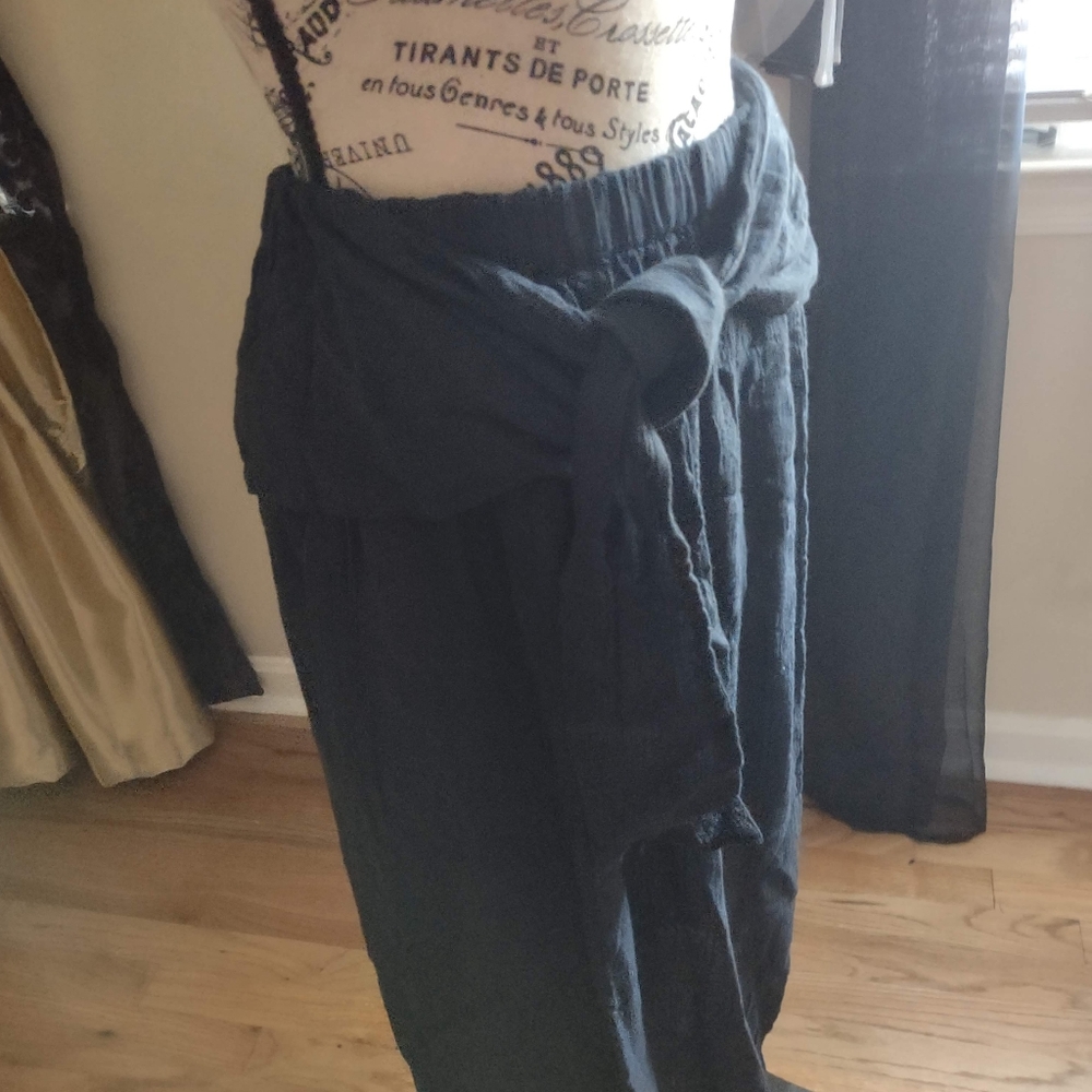 Chiffon Black Maxi skirt